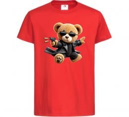 Детская футболка Ведмедик з пістолетом