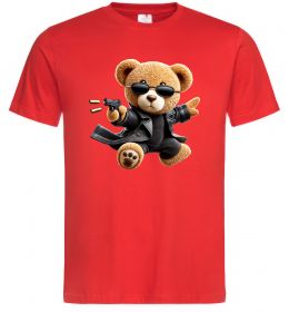 Мужская футболка Ведмедик з пістолетом Мужская футболка Ведмедик з пістолетом