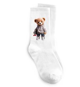 Носки Ведмедик зі скейтбордом