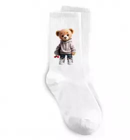 Носки Relaxed bear Белый фото