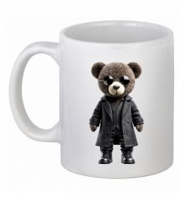 Чашка керамічна Ведмедик в плащі