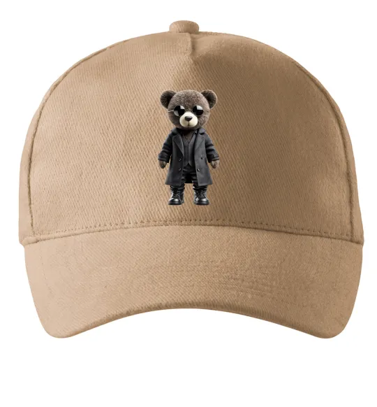 Кепка Ведмедик в плащі Песочный фото