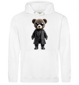 Чоловіча толстовка (худі) Ведмедик в плащі