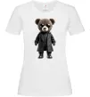 Жіноча футболка Ведмедик в плащі Білий Жіноча футболка Ведмедик в плащі Білий фото