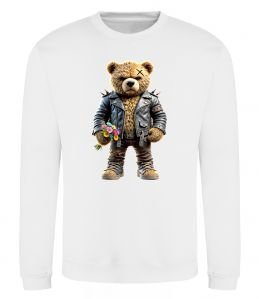 Свитшот Ведмедик з квітами