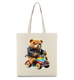 Эко-сумка Ведмедик на машині
