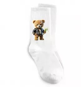 Носки Relaxed bear Белый фото