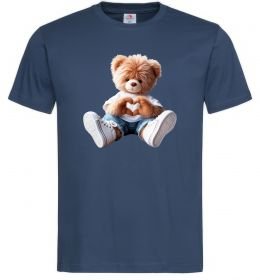 Чоловіча футболка Ведмедик сердечко