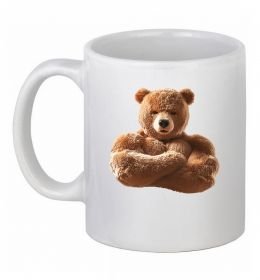 Чашка керамическая Ведмедик зі складеними руками