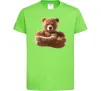 Детская футболка Ведмедик зі складеними руками Лаймовый Детская футболка Ведмедик зі складеними руками Лаймовый фото