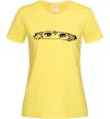 Женская футболка Очі Лимонный фото