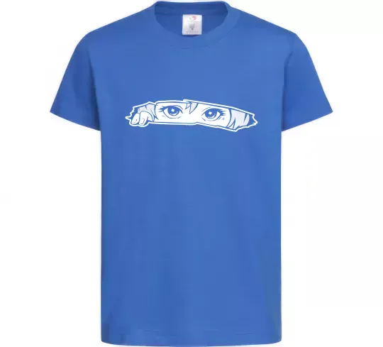 Детская футболка Очі Ярко-синий фото