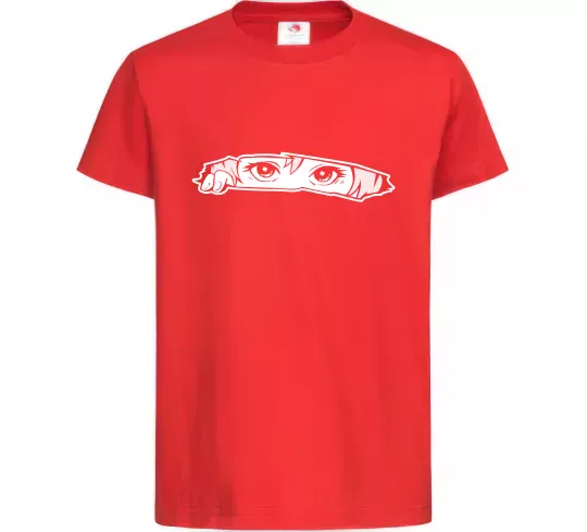 Детская футболка Очі Красный фото