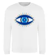 Свитшот Око Белый фото