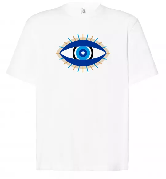 Футболка Оверсайз Око Белый фото