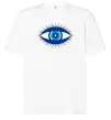 Футболка Оверсайз Око Белый фото