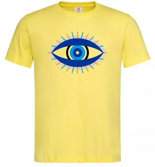 Мужская футболка Око Лимонный фото