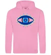 Женская толстовка (худи) Око Розовый фото