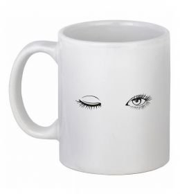 Чашка керамічна Очі підморгують