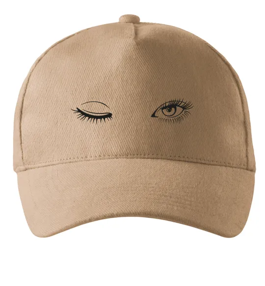Кепка Очі підморгують Пісочний фото