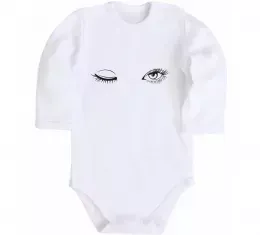 Детский боди Очі підморгують Белый фото