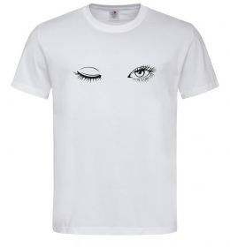 Чоловіча футболка Очі підморгують Чоловіча футболка Очі підморгують
