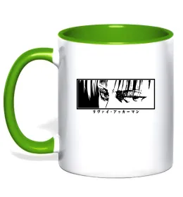 Чашка с цветной ручкой Чашка с цветной ручкой