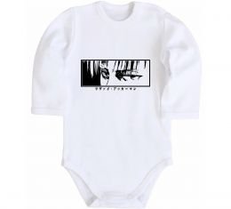 Дитячий бодік Очі аніме з написом Дитячий бодік Очі аніме з написом