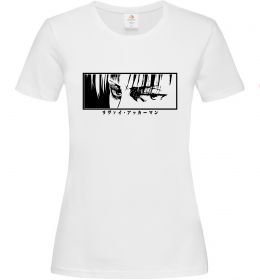 Жіноча футболка Очі аніме з написом