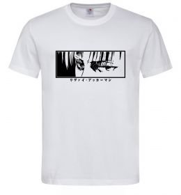 Чоловіча футболка Очі аніме з написом