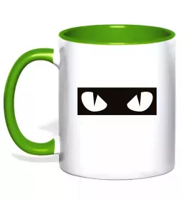 Чашка с цветной ручкой