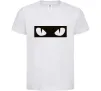 Детская футболка Очі котячі Белый фото