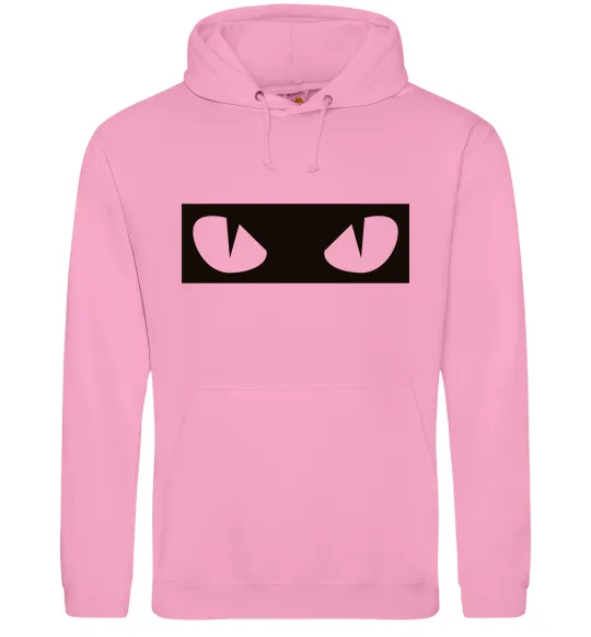 Чоловіча толстовка (худі) Очі котячі Рожевий фото