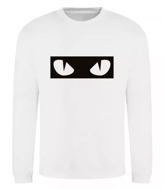 Свитшот Очі котячі Белый фото