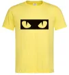 Чоловіча футболка Очі котячі Лимонний Чоловіча футболка Очі котячі Лимонний фото