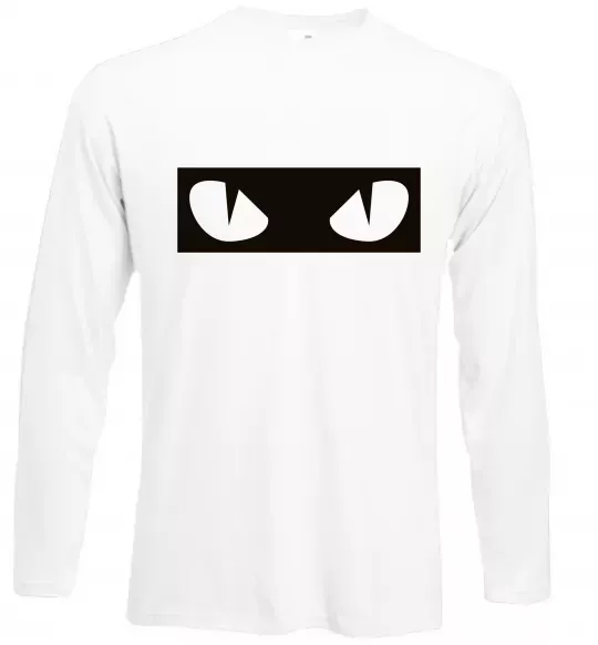 Лонгслив Очі котячі Белый фото
