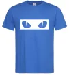 Чоловіча футболка Очі котячі Яскраво-синій Чоловіча футболка Очі котячі Яскраво-синій фото