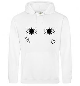 Мужская толстовка (худи) Очі блискавка сердечко Мужская толстовка (худи) Очі блискавка сердечко