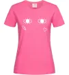 Женская футболка Очі блискавка сердечко Ярко-розовый Женская футболка Очі блискавка сердечко Ярко-розовый фото