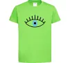 Детская футболка Око блакитне Лаймовый Детская футболка Око блакитне Лаймовый фото