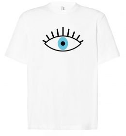 Футболка Оверсайз Око блакитне