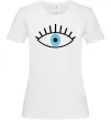 Женская футболка Око блакитне Белый Женская футболка Око блакитне Белый фото