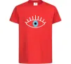 Детская футболка Око блакитне Красный Детская футболка Око блакитне Красный фото