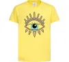 Дитяча футболка Око намальоване Лимонний Дитяча футболка Око намальоване Лимонний фото