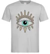 Мужская футболка Око намальоване Серый Мужская футболка Око намальоване Серый фото