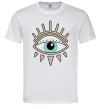 Мужская футболка Око намальоване Белый Мужская футболка Око намальоване Белый фото