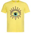 Мужская футболка Око намальоване Лимонный Мужская футболка Око намальоване Лимонный фото