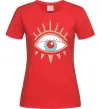 Женская футболка Око намальоване Красный Женская футболка Око намальоване Красный фото