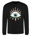 Свитшот Око намальоване Черный фото