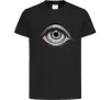 Дитяча футболка Око з віями Чорний Дитяча футболка Око з віями Чорний фото
